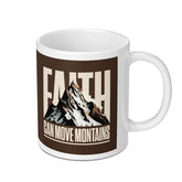 Faith Can Move Mountains Printed Mug product type
